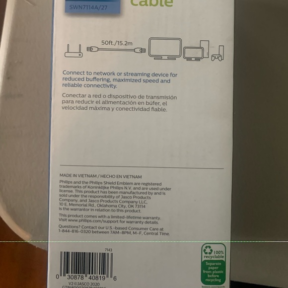 Phillips- UNOPENED STREAMING INTERNET CABLE FOR REMOTE WORK!! - Picture 6 of 6
